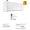 CONDIZIONATORE GREE UNITA\' INTERNA ED ESTRENA  PULAR 9000 BTU GAS R32 GREE10148 5 ANNI GARANZIA A+++