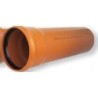 TUBO PVC D.140 MT.3 (Al pezzo) ARANCIO
