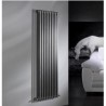 RADIATORE ARDESIA DA 5  EL. COLONNE 3 H.1800  prof.107 ALLACCIAMENTO CON MANICOTTI DAL BASSO 1/2  INT.18,4 MM BIANCO