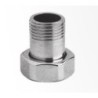 CODOLO  DIRITTO OTTONE CROMATO 1/2M X F 1/2 GIREVOLE