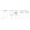 COPRIWATER COMPACT, COMPACT SOSPESO BIANCO