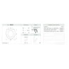 COPRIWATER GAIA XL, ZERO LIGHT, ZERO LIGHT SOSPESO BIANCO